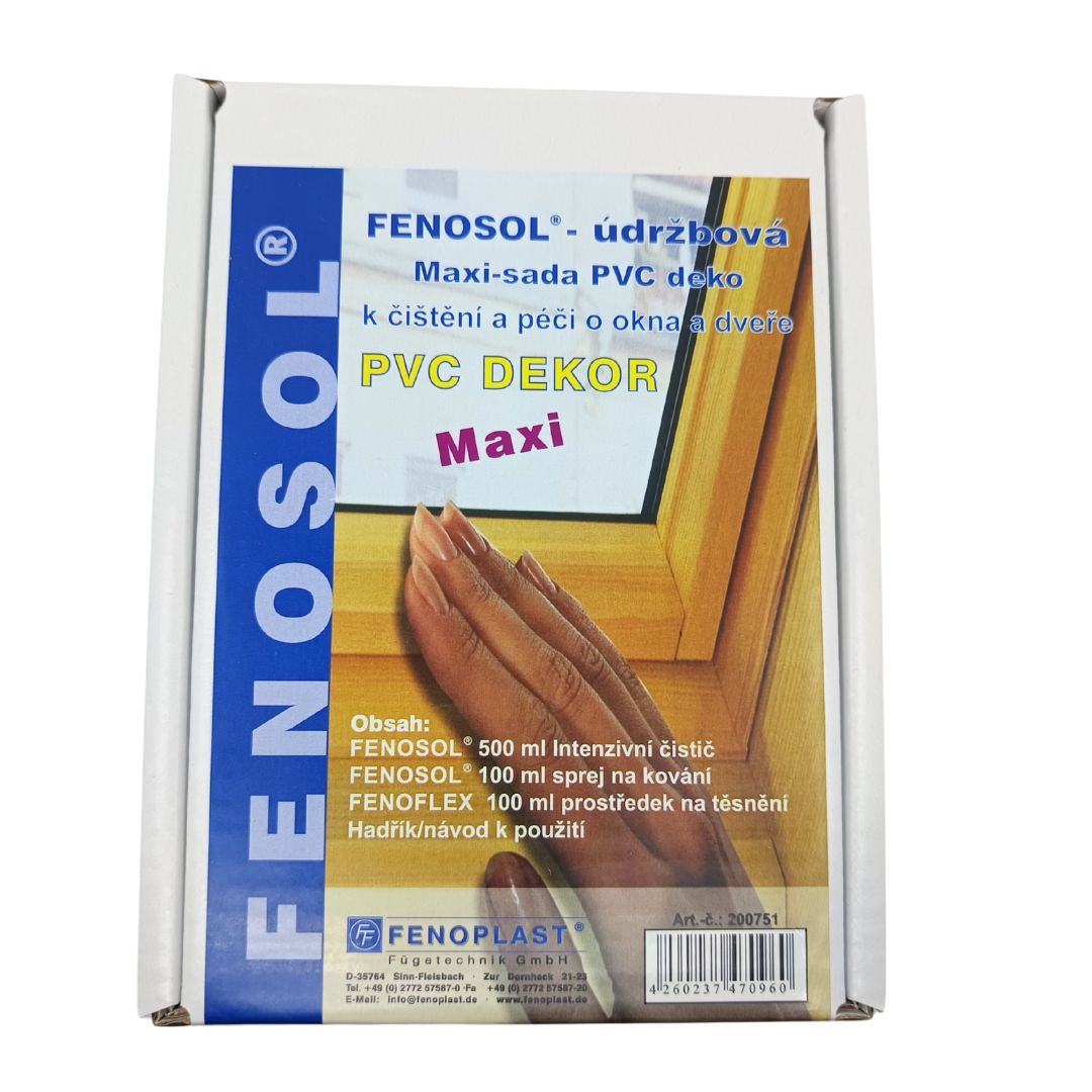 Čistící a údržbová sada maxi - PVC Barva