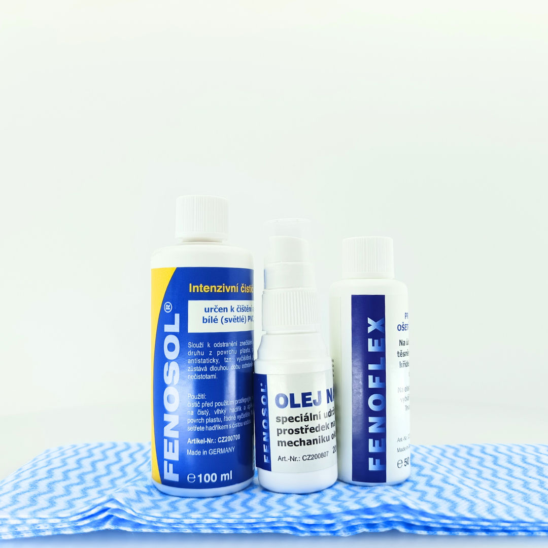 Čistící a údržbová sada mini - PVC Barva